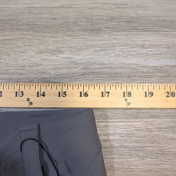 Black Diamond Alpine Pants Men's Medium Granite Lightweight Nylon Belted Hiking - Picture 10 of 14